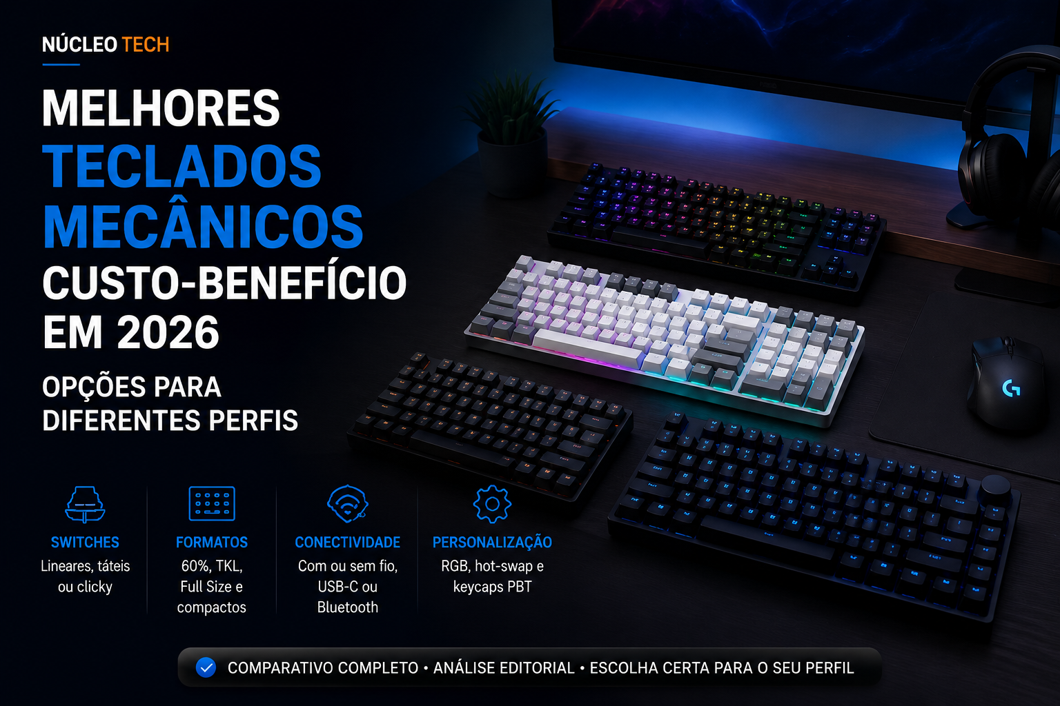 Melhores teclados de 2026